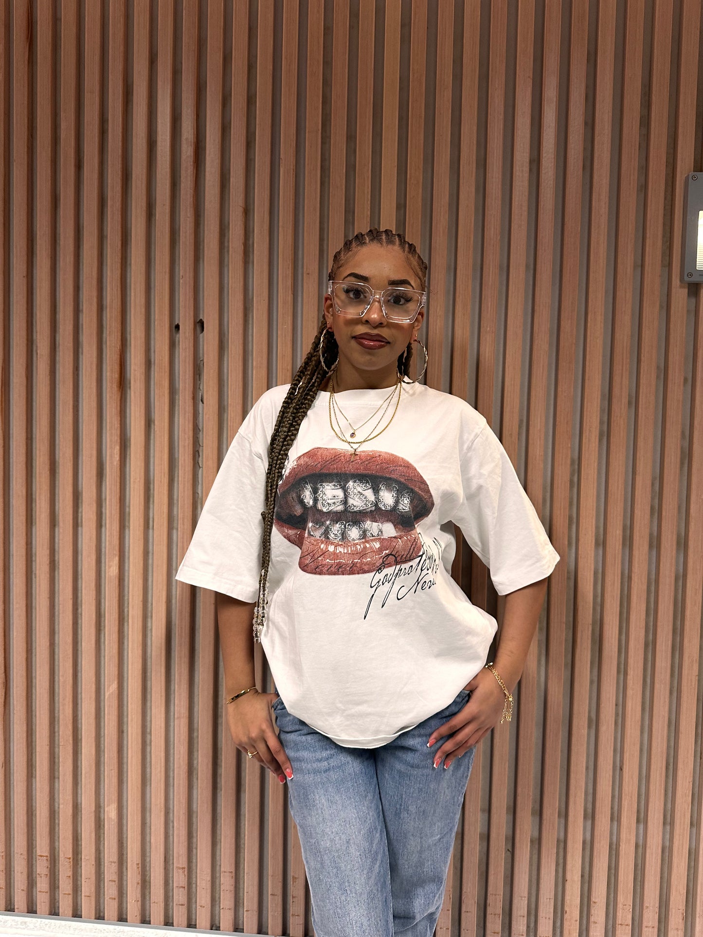 Grillz T-shirt white