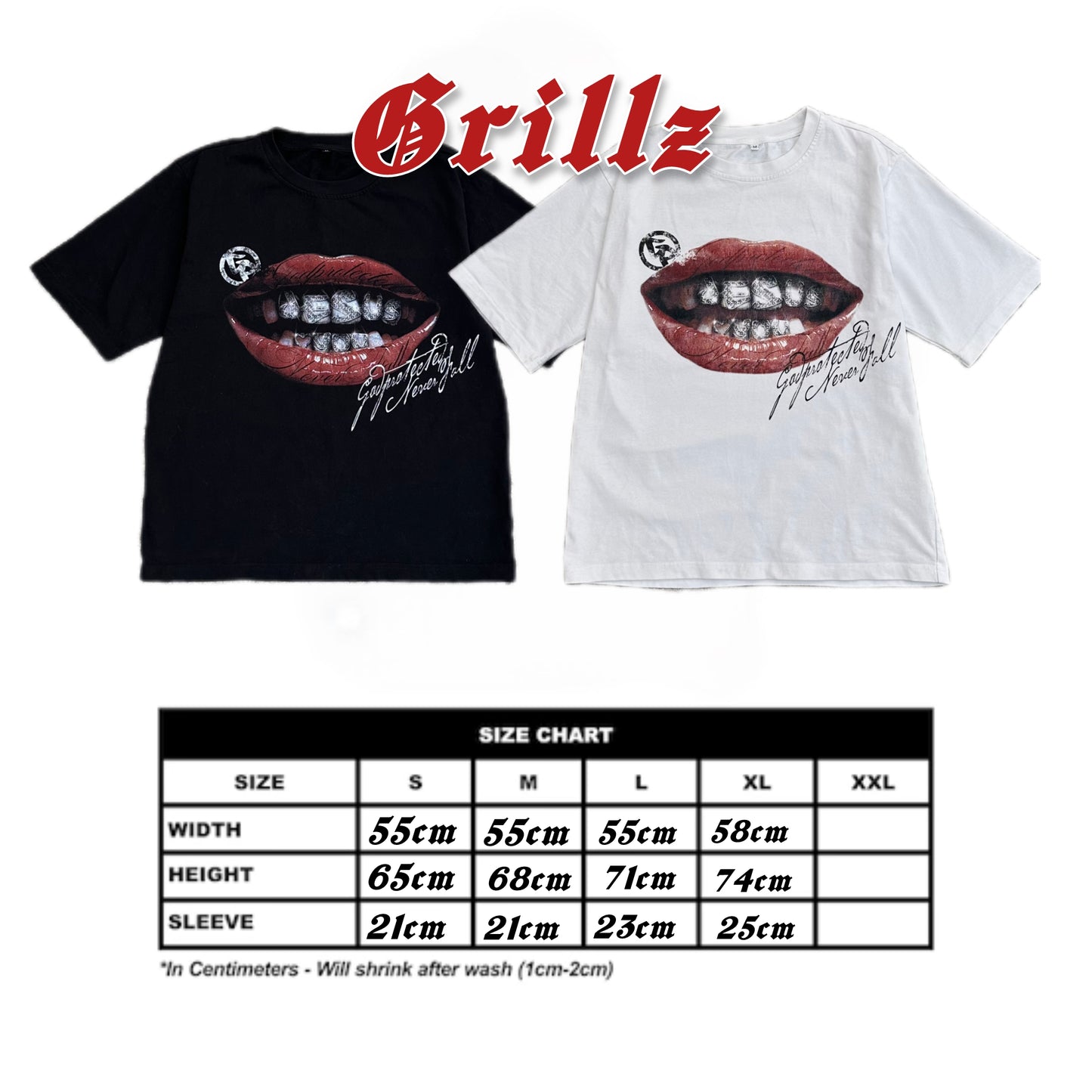 Grillz T-shirt black